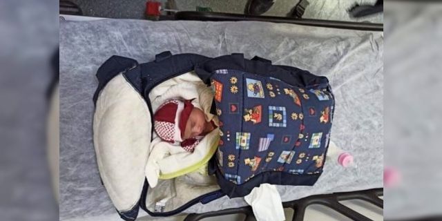 Osmaniye'de apartman girişinde kız bebek bulundu!