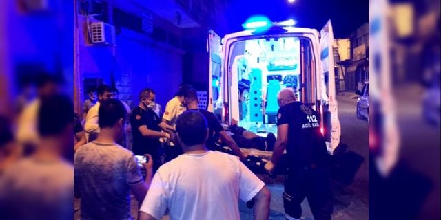 Adana'da silahlı saldırıda vurulan kişi yaralandı!