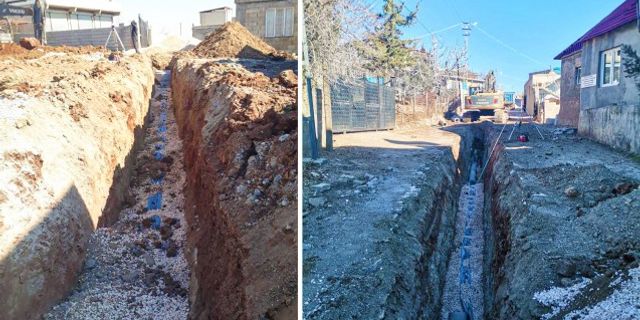 KASKİ Pazarcık-Yumaklıcerit Mahallesinde Kanalizasyon Çalışmalarına Devam Ediyor