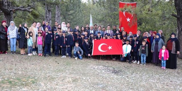 Kahramanmaraş'ta doğa etkinliği düzenlendi, ilkokul öğrencileri izci oldu