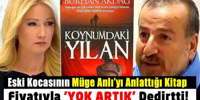 Eski Kocası Burhan Akdağ'ın Müge Anlı'yı Anlattığı 'Koynumdaki Yılan' Kitabına Rekor Fiyat!