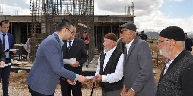 Kahramanmaraş'ta Fidanlık Camisi'nin temeli dualarla atıldı