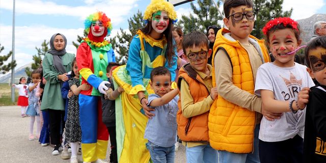 Kahramanmaraş'ta 'Okul Öncesi Çocuk Şenliği' İle Çocuklar Doyasıya Eğlendi