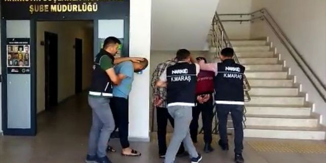 Kahramanmaraş'ta uyuşturucu operasyonlarında 3 şüpheli tutuklandı