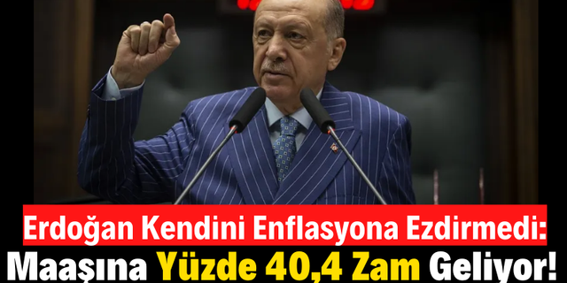 Cumhurbaşkanı Erdoğan'ın Maaşına Zam Geliyor: Artık Maaşı 141 bin 453 TL Olacak!