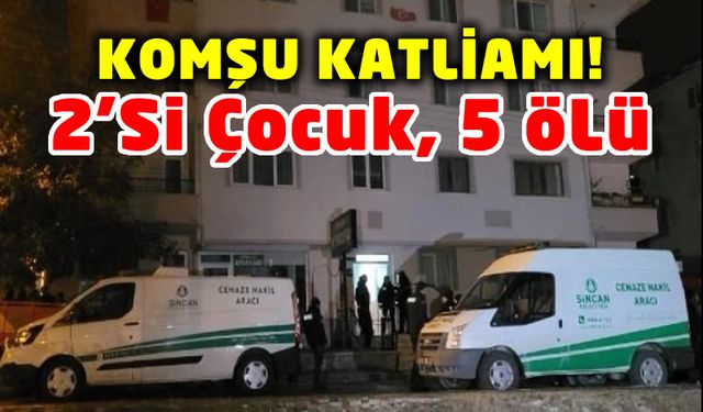 Komşunun Gürültü Katliamı: 5 Kişilik Aile Yok Oldu!