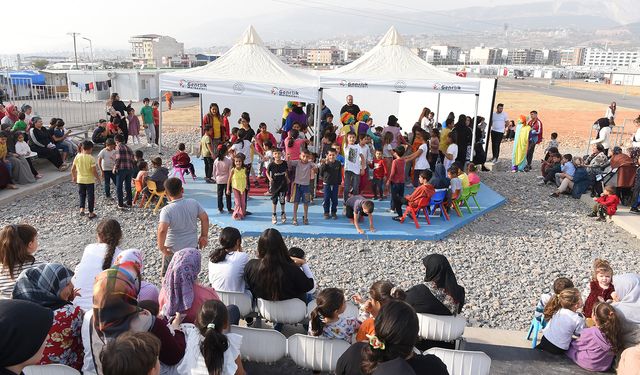 Kahramanmaraş'ta Depremzede Öğrencilerin Ara Tatil Eğlencesi!