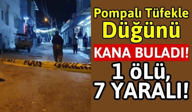 Müzik Kapatılmadı Diye Düğünü Kana Buladı: 1 Ölü, 7 Yaralı!