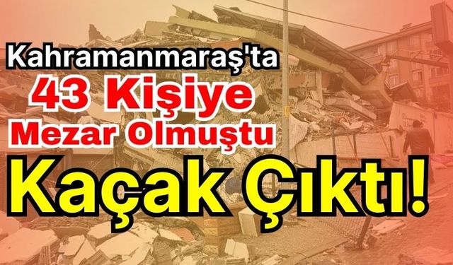 Kahramanmaraş'ta Said Bey Sitesi Davası: Kaçak Yapılaşma Doğrulandı!