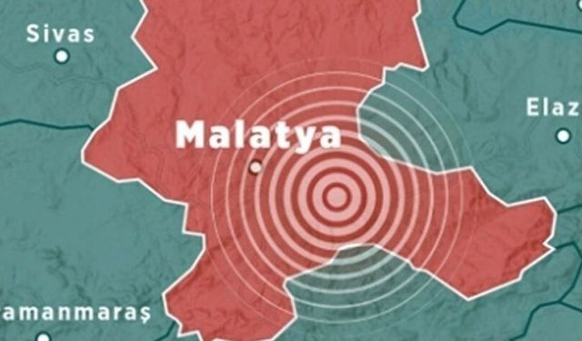 Malatya'da 3.6 Büyüklüğünde Deprem Oldu!