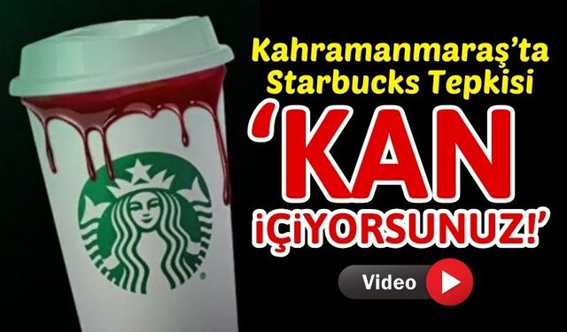 Kahramanmaraş'ta Bir Kadın Starbucks'ta Kahve İçenlere Tepki Gösterdi!