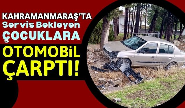 Kahramanmaraş'ta Manevra Faciası: Köpekten Kaçarken Çocuklara Çarptı!