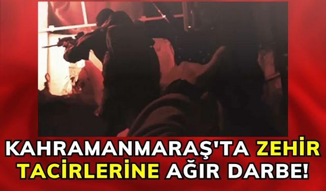 Kahramanmaraş Narkotik Operasyonu: 107 Zehir Taciri Yakalandı!