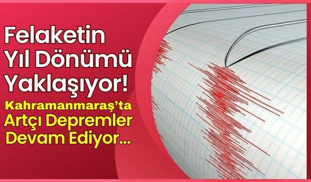 Kahramanmaraş'ta Ardı Ardına Depremler: 3.7 ve 3.6 İle Sallandı!