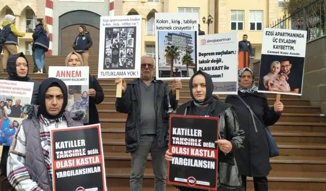 Kahramanmaraş'ta Adalet Nöbeti: Deprem Mağdurları Tutuklu Yargılama İstiyor!