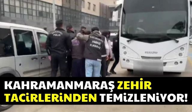 Kahramanmaraş'ta Uyuşturucu Ticaretinden 6 Kişi Daha Tutuklandı!