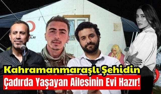 Kahramanmaraşlı Şehit Müslüm Özdemir'in Ailesine Sözü Yerine Getirildi!