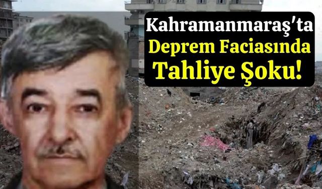 Kahramanmaraş'ta Ölüm Sitesinin Müteahhidi Tahliye Edildi!