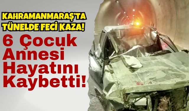 Kahramanmaraş'ta Tıra Çarpan Otomobil Parçalandı: 1 Ölü!