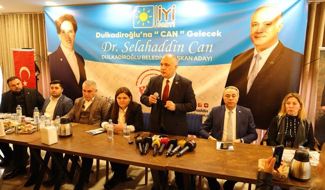 Kahramanmaraş'a Yenilik ve Hizmet Vadeden İYİ Parti Adayı: Dr. Selahaddin Can!