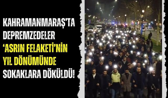 Acının Merkezi Kahramanmaraş'ta Gece Boyunca Deprem Şehitleri Anıldı!