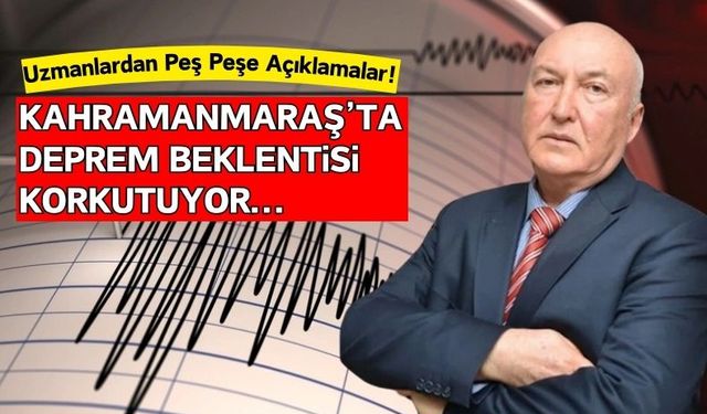 Kahramanmaraş, Malatya ve Bingöl Çevresinde Deprem Tehlikesi Sürüyor!