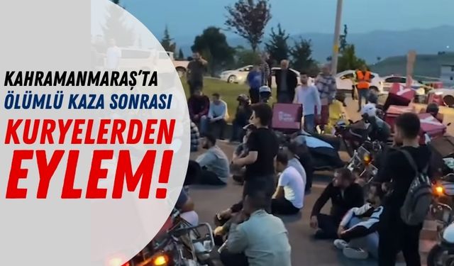 Kahramanmaraş'ta Ölüm Kavşağında Genç Moto Kurye Hayatını Kaybetti!