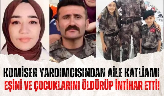 Ankara'da Komiser Yardımcısı Ailesini Katletti ve İntihar Etti!