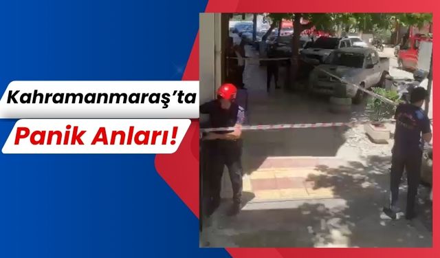 Kahramanmaraş'ta Bakımsız Bina Tehlike Saçtı: Beton Parçaları Düştü!