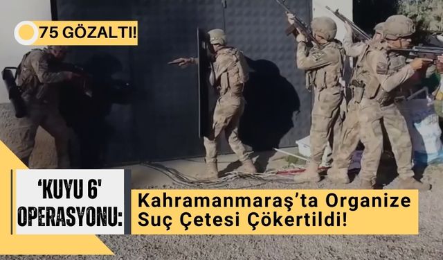 Kahramanmaraş'ta Uyuşturucu Çetesine Operasyon: 20 Gözaltı!