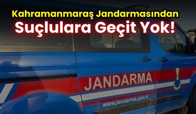 Kahramanmaraş'ta Uyuşturucu ve Kaçakçılığa Büyük Darbe!