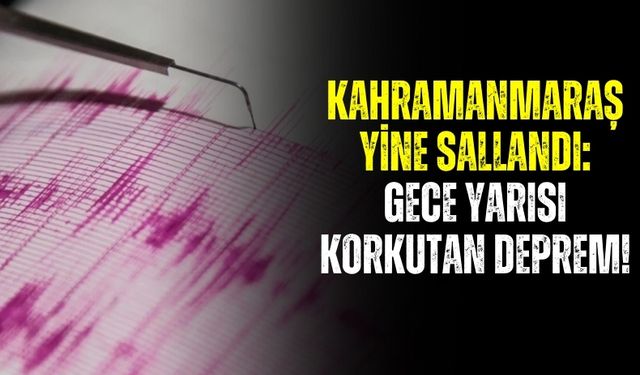 Malatya'da 4.2'lik Deprem! Adıyaman ve Kahramanmaraş'ta da Hissedildi