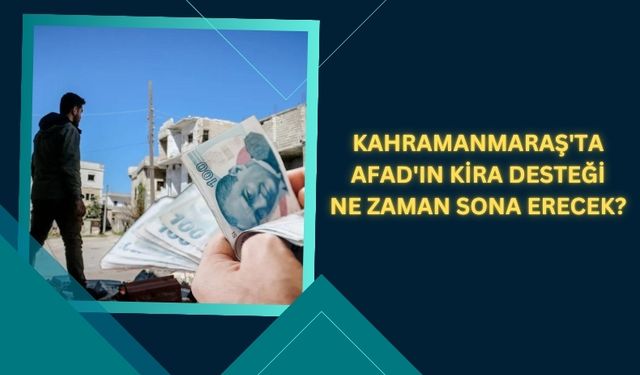 TOKİ Kurasında Ev Kazananlar Hariç, AFAD Kira Desteği 48 Ay Devam Edecek!