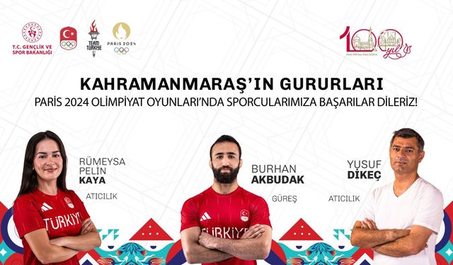 Başkan Görgel, Paris Olimpiyatları'nda Kahramanmaraşlı Sporculara Başarılar Diledi