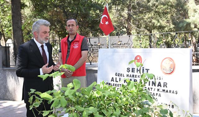 Kahramanmaraş'ta 15 Temmuz Demokrasi ve Milli Birlik Günü’nde Şehitler Anıldı