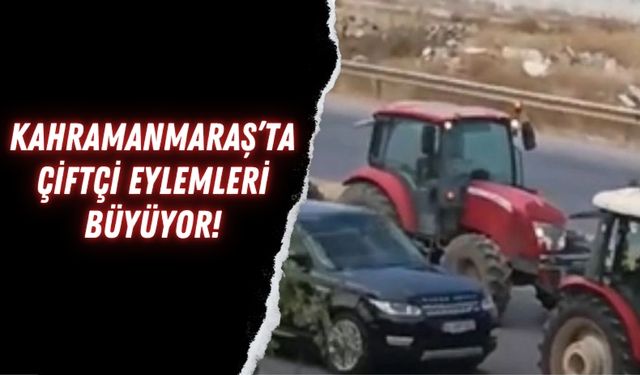 Kahramanmaraş’ta Tarım Krizi: Çiftçiler Afşin’de Protesto Düzenledi