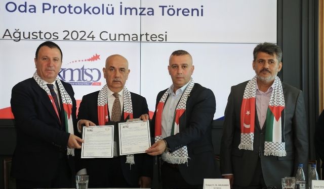 Kahramanmaraş ve Filistin Arasında Ticari İş Birliği: Kardeş Oda Anlaşması İmzalandı