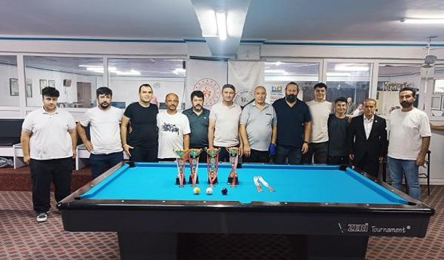 Kahramanmaraş’ta Bilardo Heyecanı: 8 Top İl Şampiyonası İlk Kez Şehirde Yapıldı