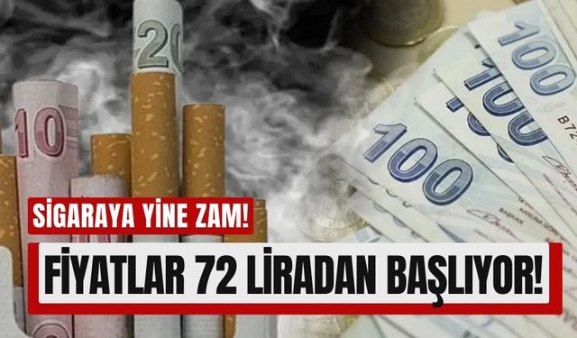 Sigaraya Okkalı Zam: Sigaralar 81 Liraya Dayandı!