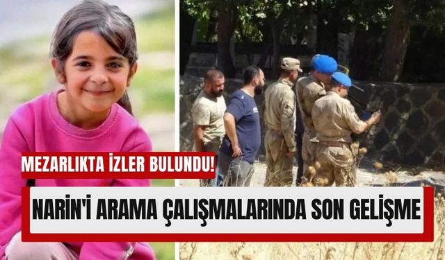 Kayıp Narin Olayında Yeni Gelişme: Mezarlıkta Bulunan İzler Adli Tıp'a Gönderildi!