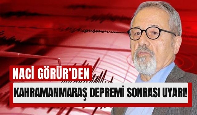 Naci Görür’den Kahramanmaraş Depremi Sonrası Kritik Çağrı!