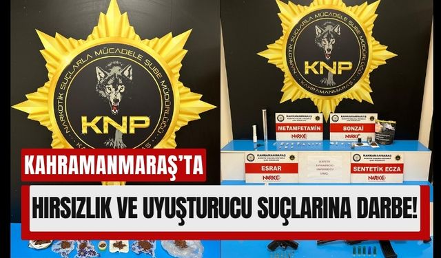 Kahramanmaraş'ta Huzur Operasyonları: 39 Suçlu Tutuklandı!