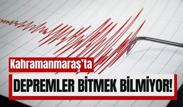 Kahramanmaraş Güne 3.5 Büyüklüğünde Depremle Başladı