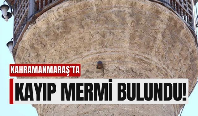 Kahramanmaraş'ta 104 Yıllık Top Mermisi Deprem Enkazında Bulundu!