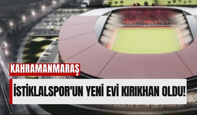 Kahramanmaraşspor ve İstiklalspor Sahasız Kaldı!