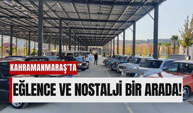 Kahramanmaraş’ta Klasik Otomobil Etkinliği Başlıyor: Nostalji Rüzgarı Esecek!