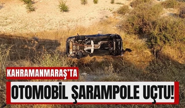 Kahramanmaraş'ta Otomobil Taklalar Attı: 1'i Bebek 3 Yaralı!