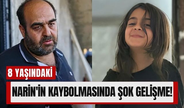 8 Yaşındaki Narin'in Kaybolmasında Şok Gelişme: Amcası Tutuklandı!