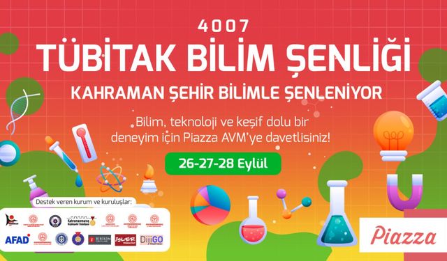 Kahramanmaraş’ta Bilim ve Teknoloji Rüzgarı 26 Eylül’de Başlıyor!