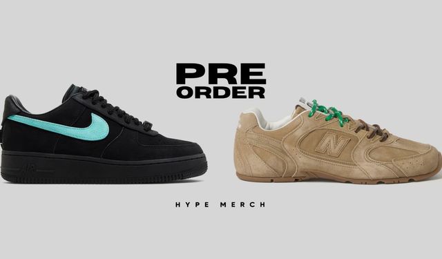 Limitli Sneaker ve Koleksiyon Ürünlerini Pre-Order Sistemi ile Hype Merch Temin Ediyor!